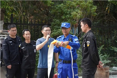 以練筑防 | 湘聯(lián)電纜大型消防演練圓滿完成！